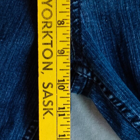 Croft&Barrow jeans women's size 8P denim blue straight leg stretch - Picture 12 of 13